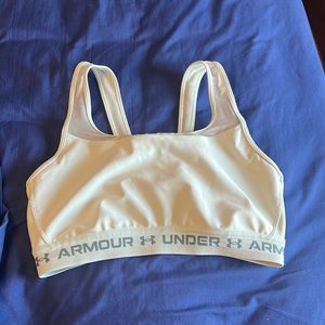 Teal under armor compression bra